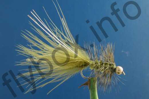 Fish4Flies Olive Bugger GH